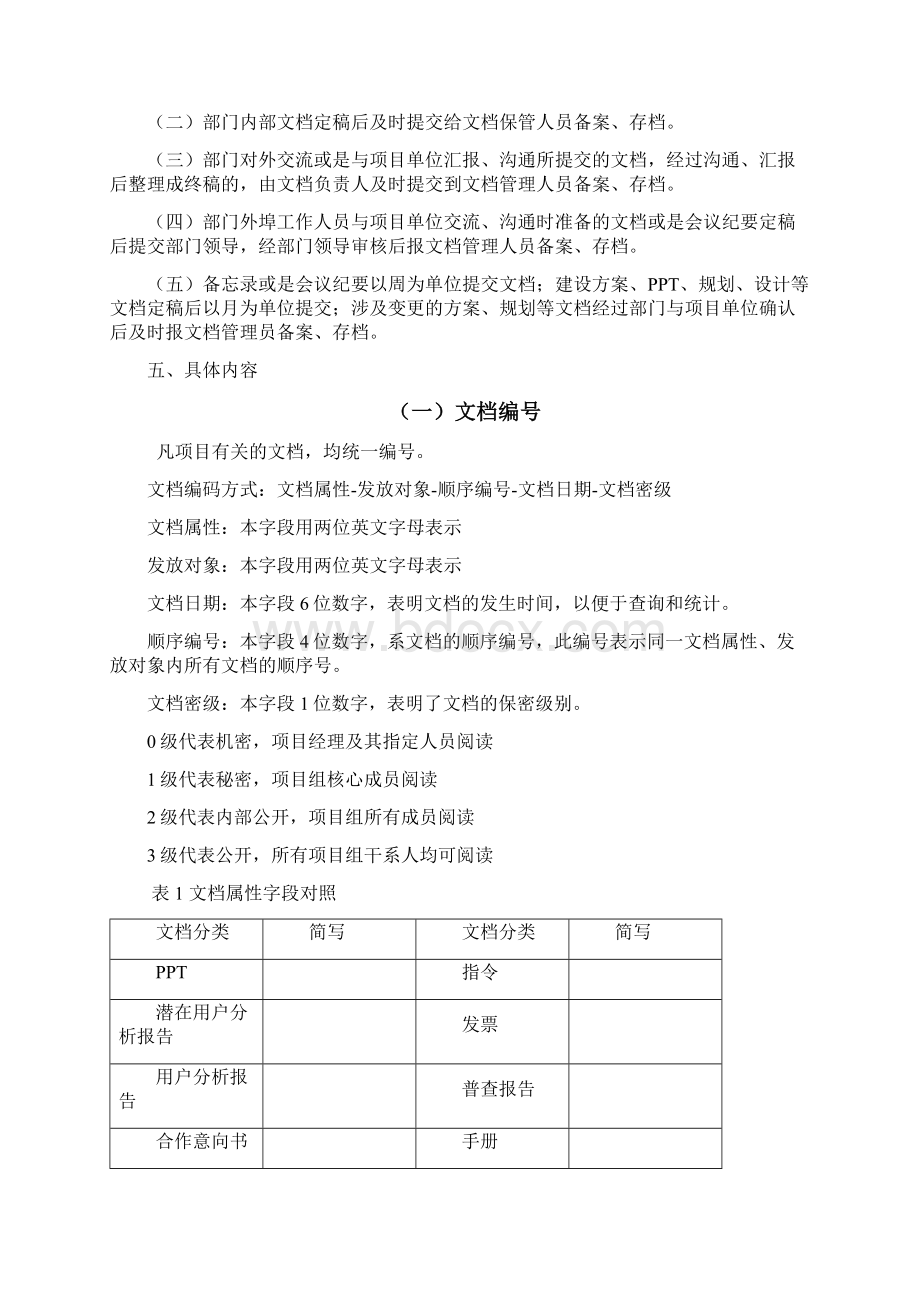 项目文档管理制度Word格式文档下载.docx_第3页