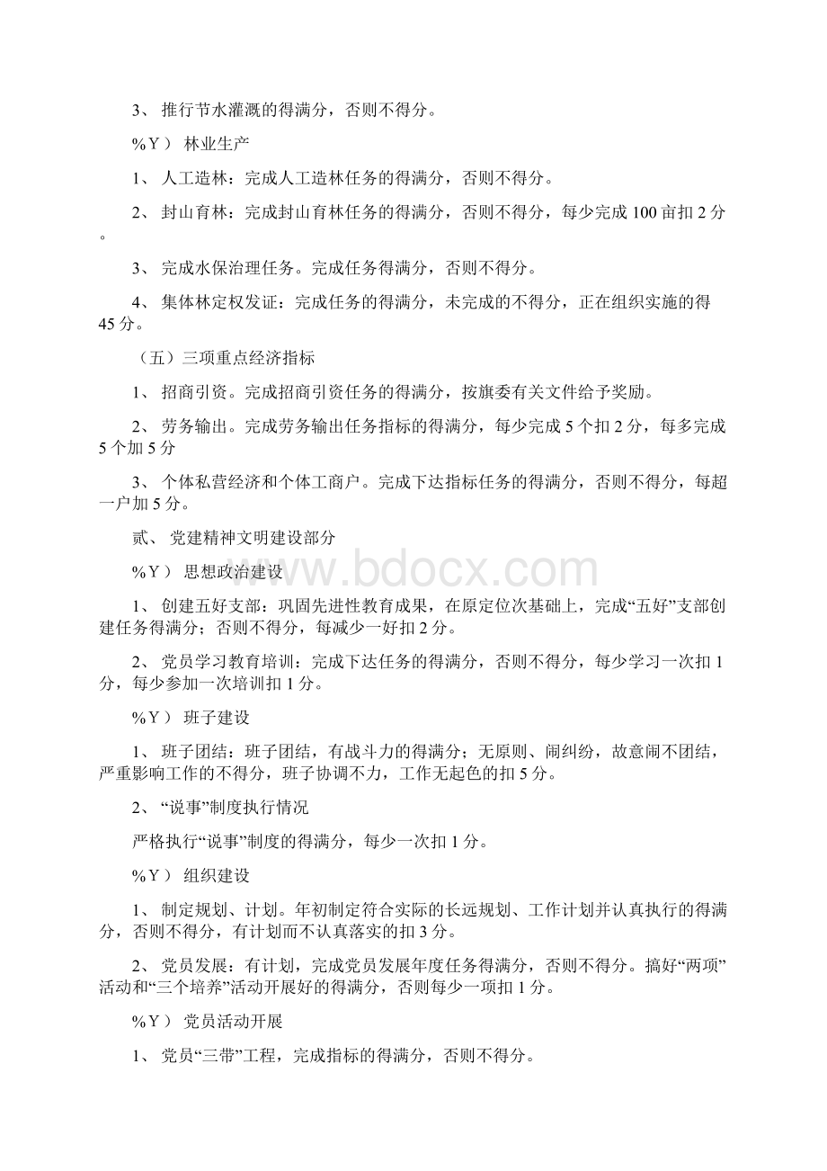 八仙筒镇村级干部工作实绩考核办法1Word下载.docx_第3页