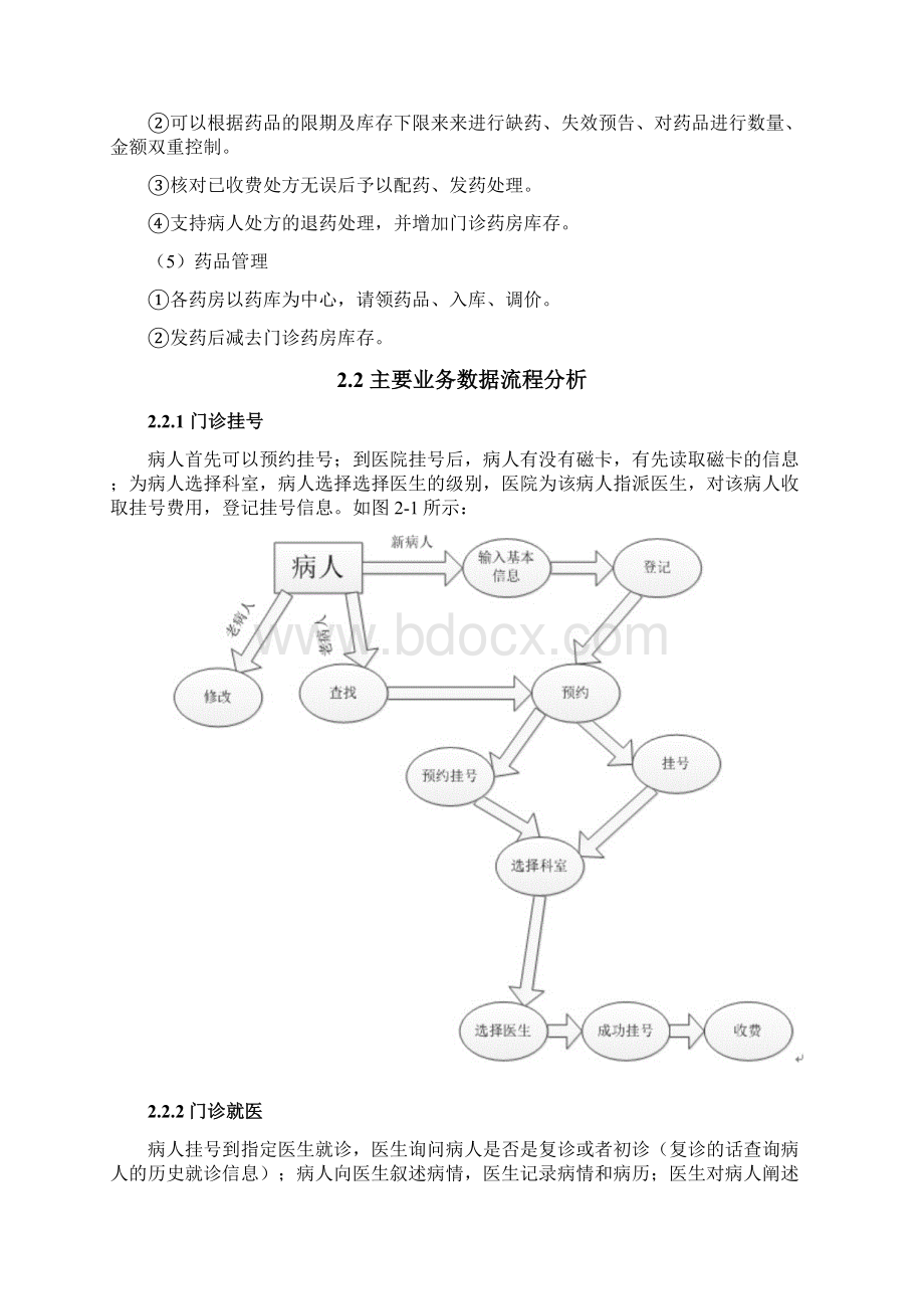 HIS医疗管理系统设计.docx_第3页