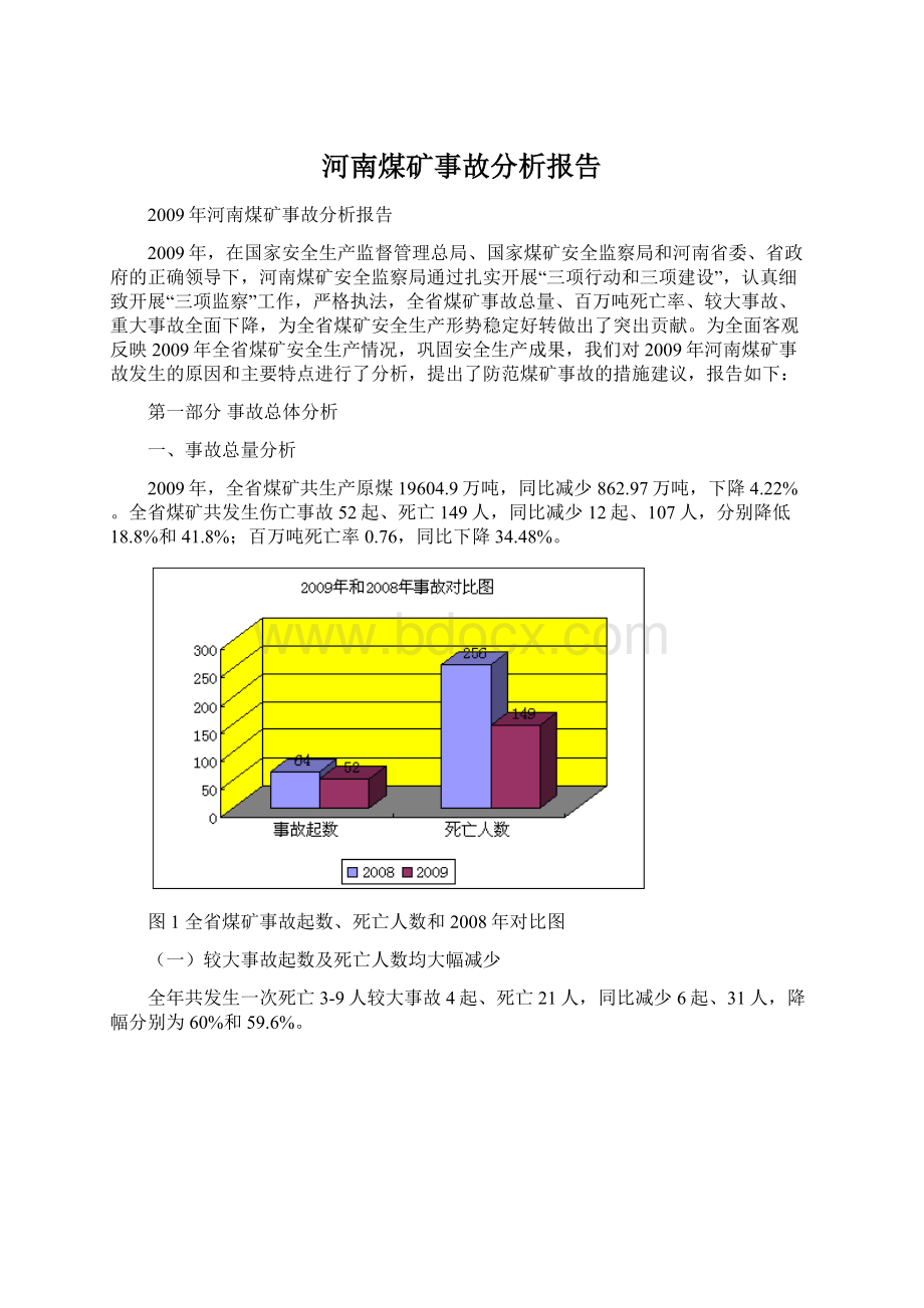 河南煤矿事故分析报告.docx