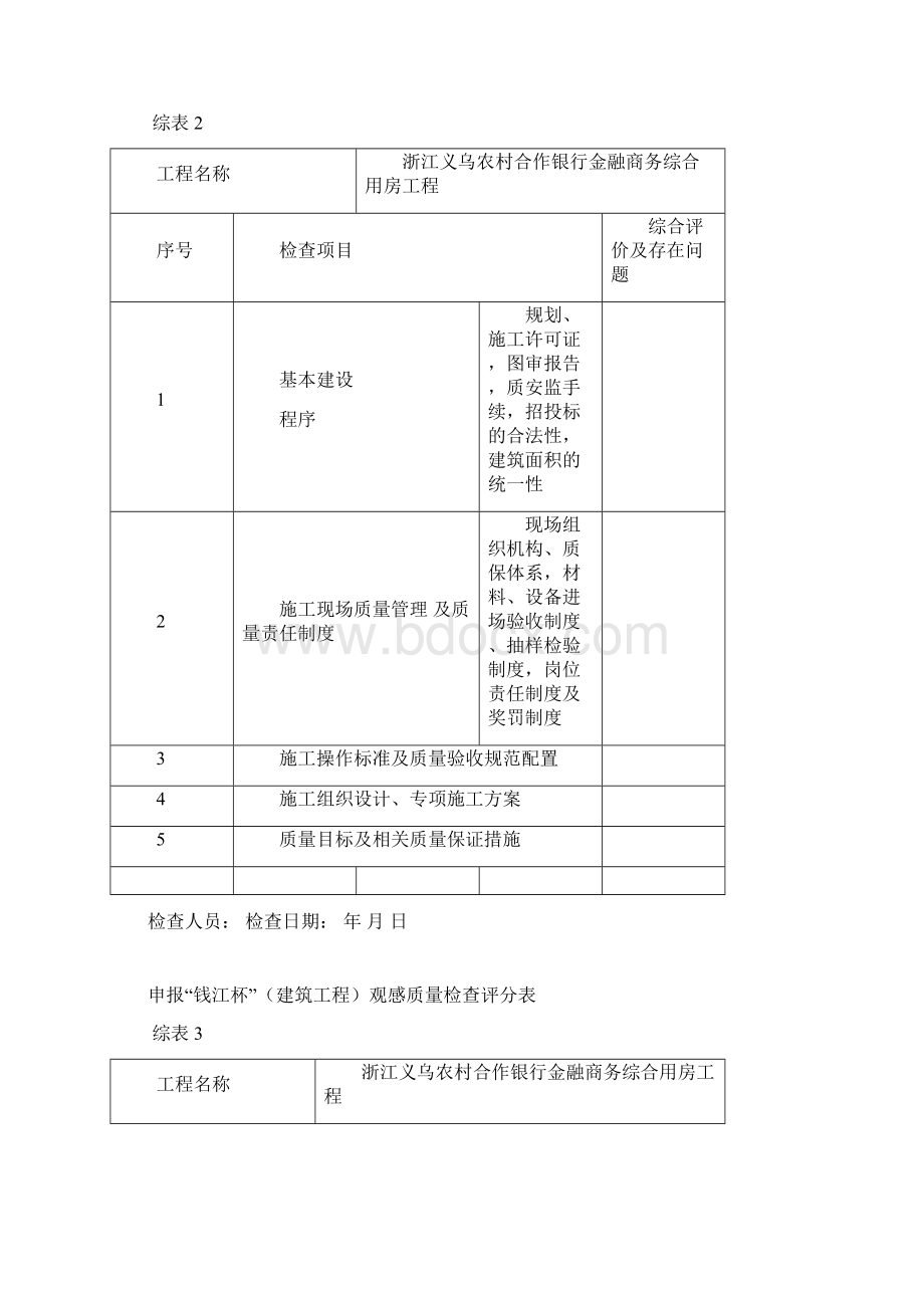 钱江杯优质工程检查表.docx_第2页