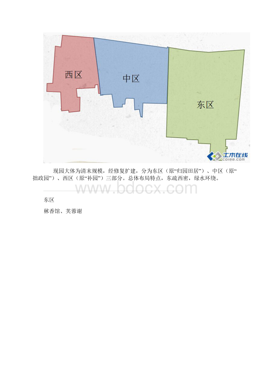 中国私家园林拙政园全面的分析与鉴赏Word文档格式.docx_第3页