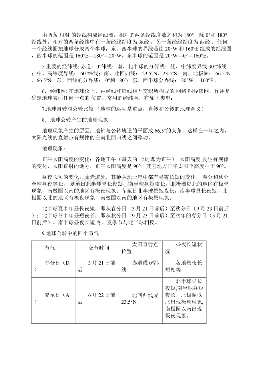 八年级地理会考复习资料Word格式.docx_第2页