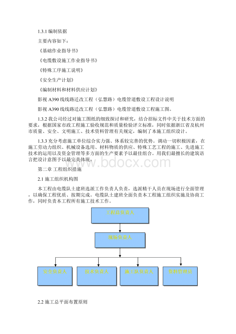 电缆管道敷设工程施工方案.docx_第3页