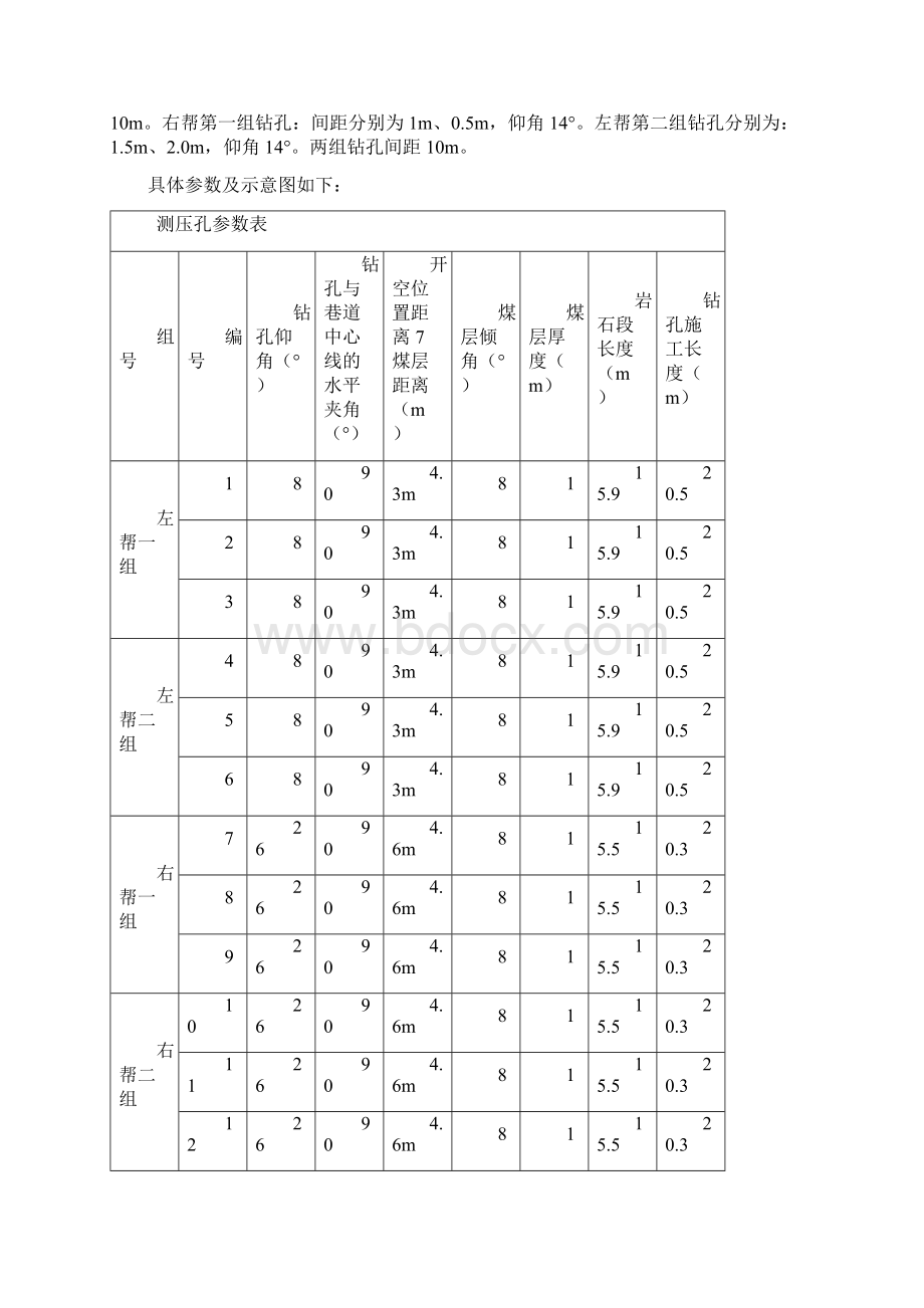 钻孔抽放半径测定方案Word文件下载.docx_第2页