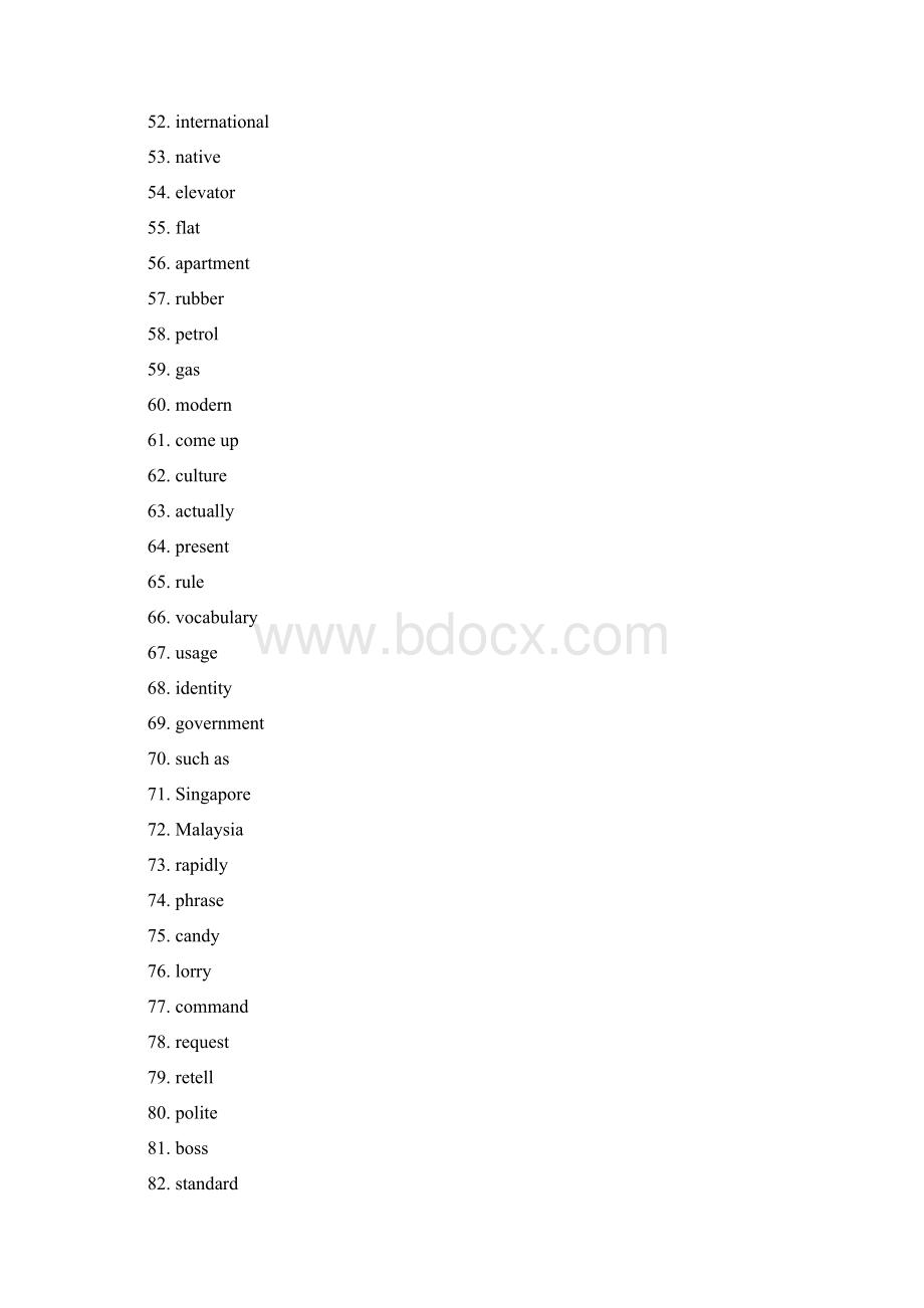 高中英语 新课标人教版必修+选修18词汇测试Word格式文档下载.docx_第3页