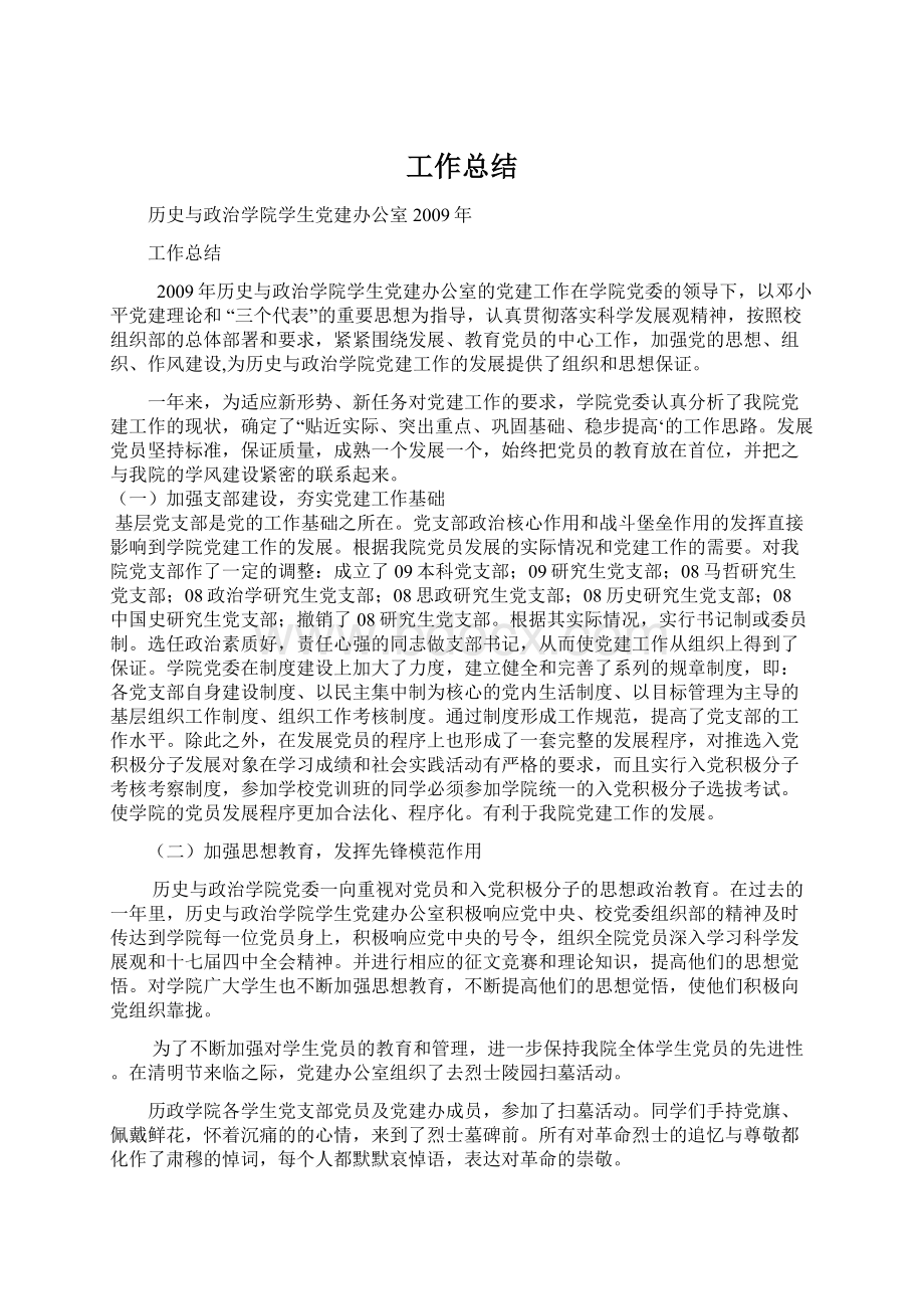 工作总结Word格式文档下载.docx