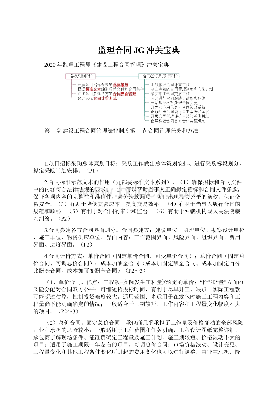 监理合同JG冲关宝典Word格式文档下载.docx