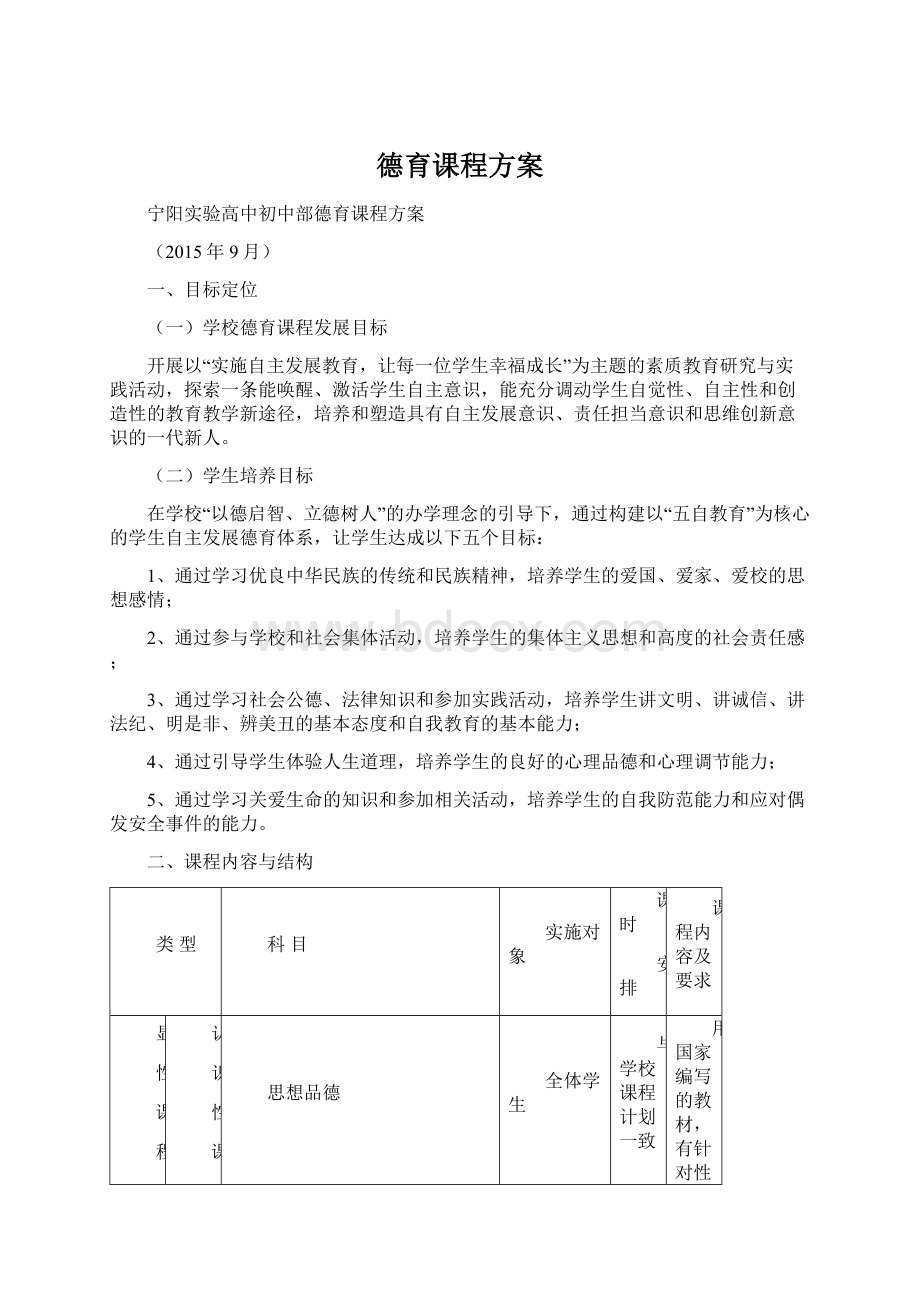 德育课程方案.docx_第1页