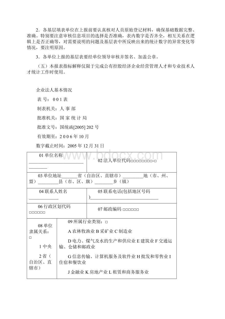 人力资源统计报表Word格式文档下载.docx_第2页