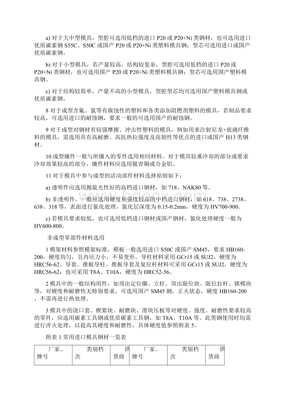 模具钢材选用Word文档下载推荐.docx_第2页