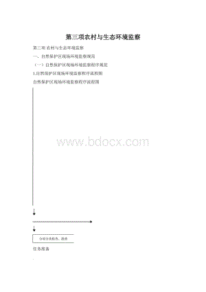 第三项农村与生态环境监察Word文件下载.docx