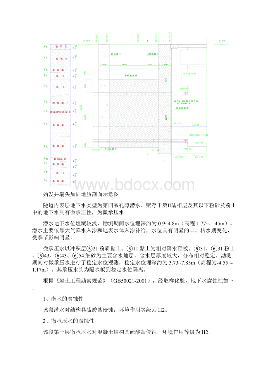 盾构始发井洞门凿除专项施工方案文档格式.docx_第3页