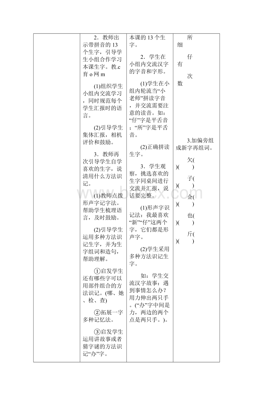 统编教材一年级语文下册第七单元导学案.docx_第2页