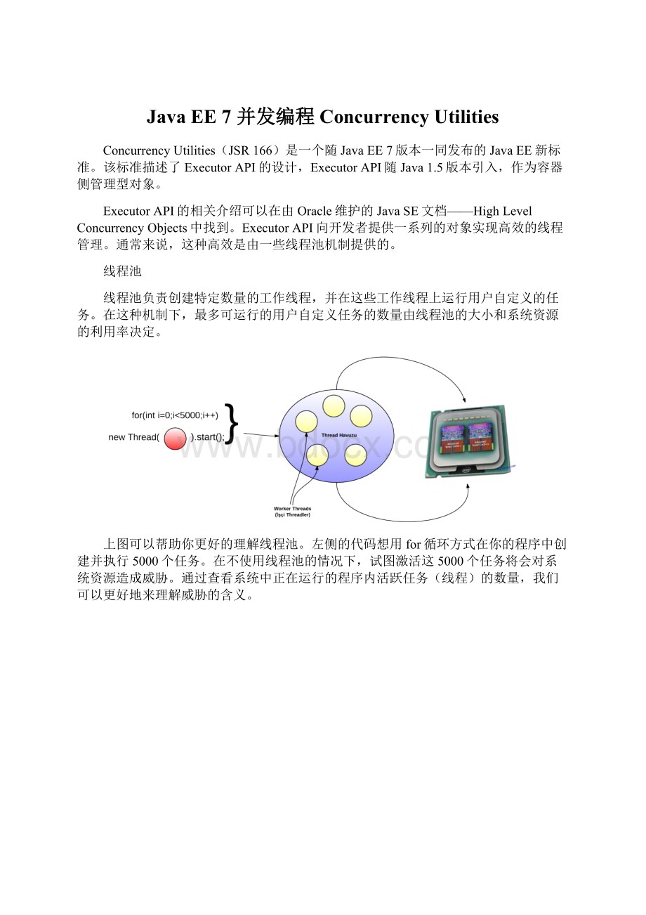 Java EE 7 并发编程Concurrency UtilitiesWord文档格式.docx_第1页