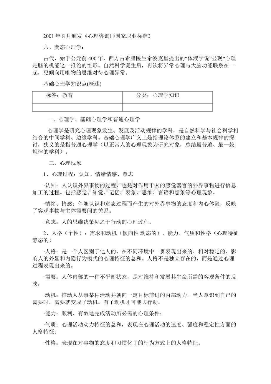 基础心理学的知识点Word文件下载.docx_第2页