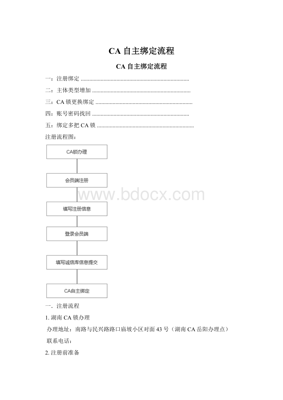 CA自主绑定流程Word文件下载.docx_第1页