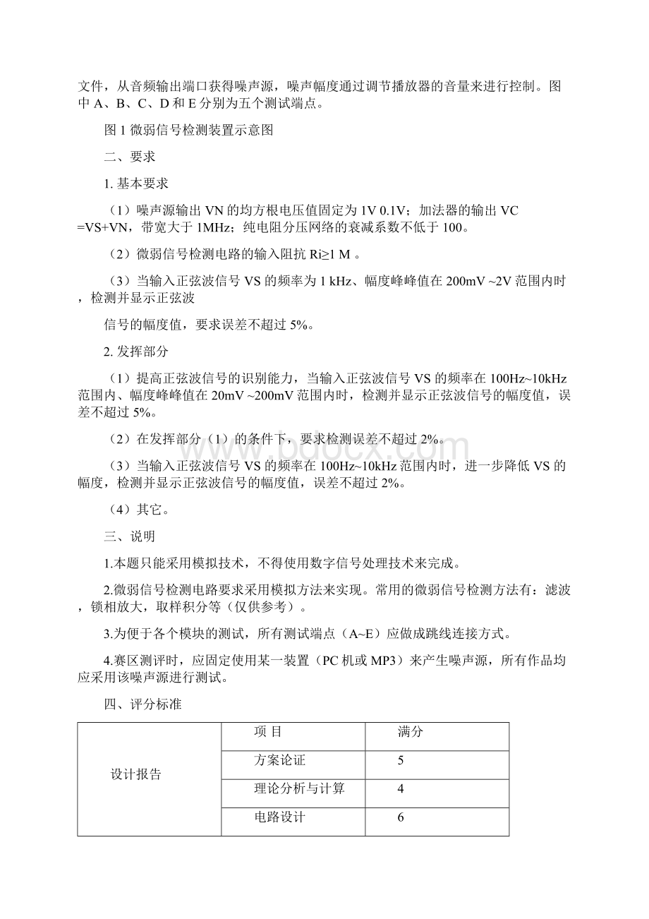 的江苏省电子设计大赛题目ABCDEword文档.docx_第2页