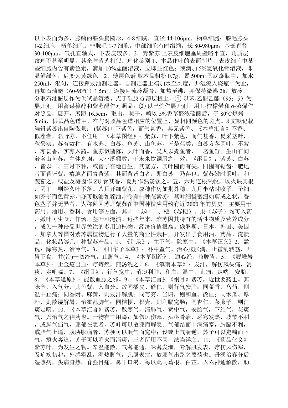 紫苏叶Word下载.docx_第3页