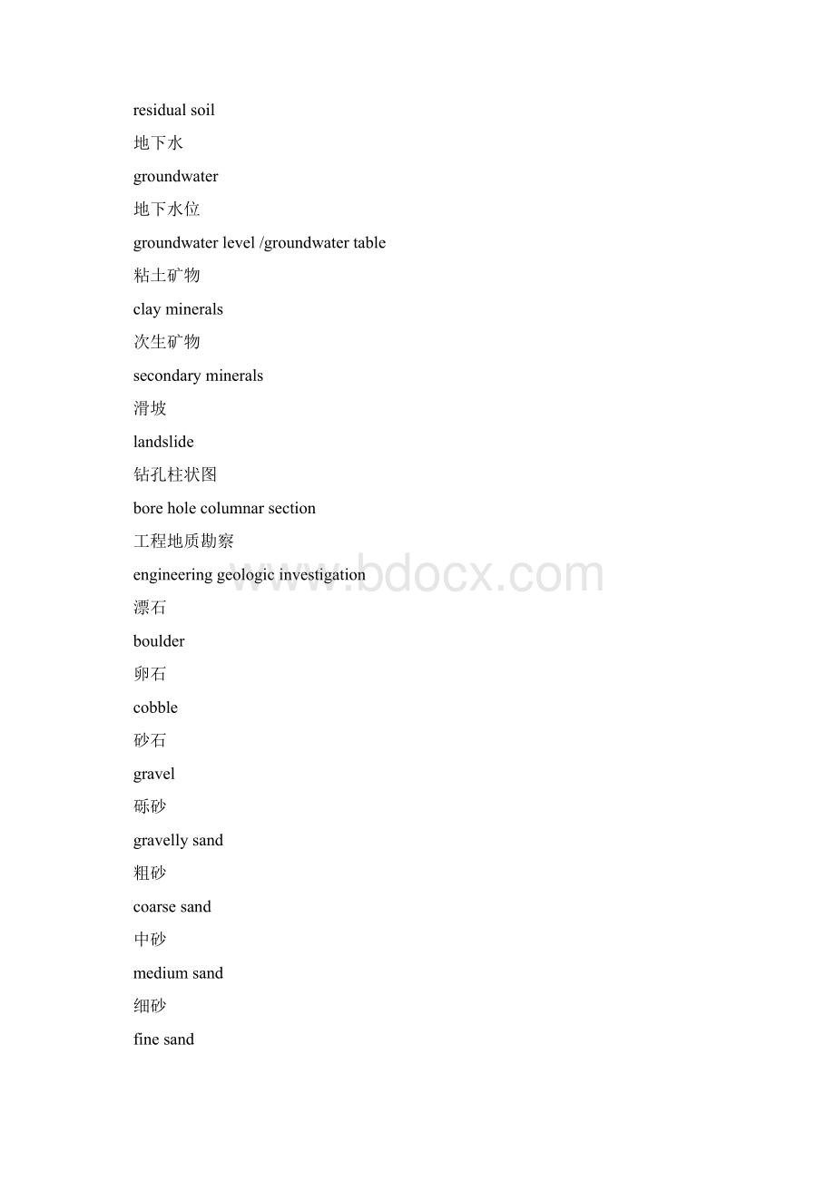 岩土专业词汇解析Word格式.docx_第2页