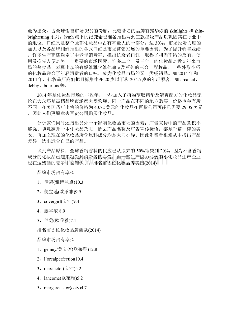 化妆品工作自查报告精选多篇.docx_第2页