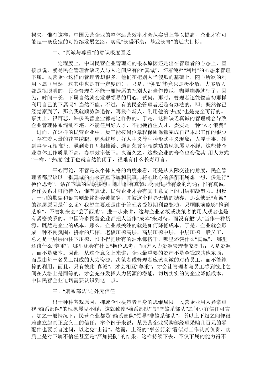 民营企业存在的弊病.docx_第2页