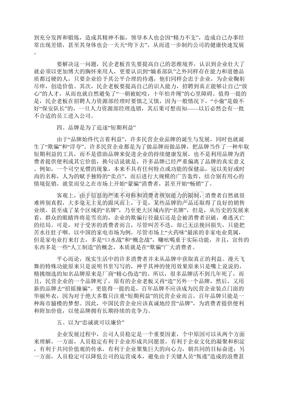 民营企业存在的弊病.docx_第3页