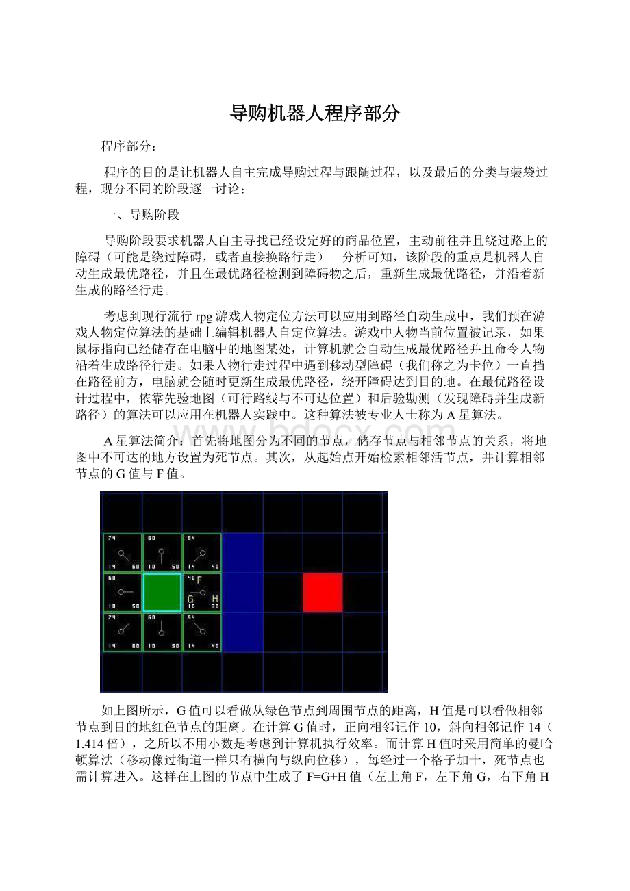 导购机器人程序部分Word文件下载.docx_第1页