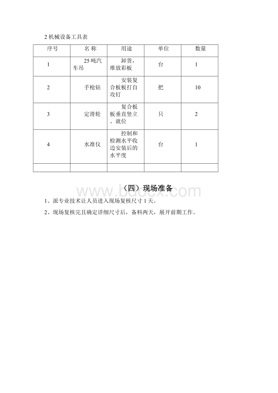 钢结构屋面彩瓦施工方案.docx_第3页