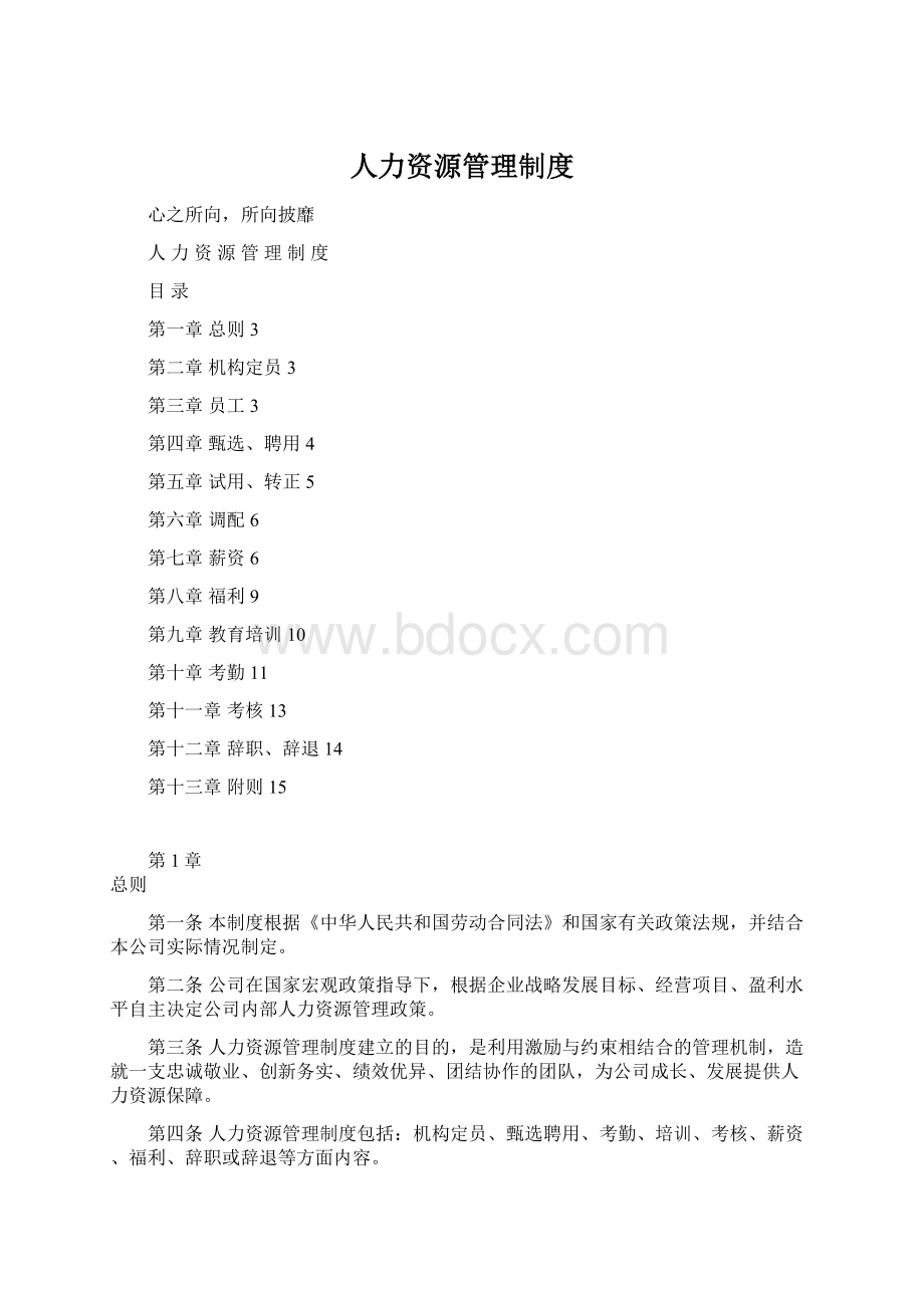 人力资源管理制度.docx