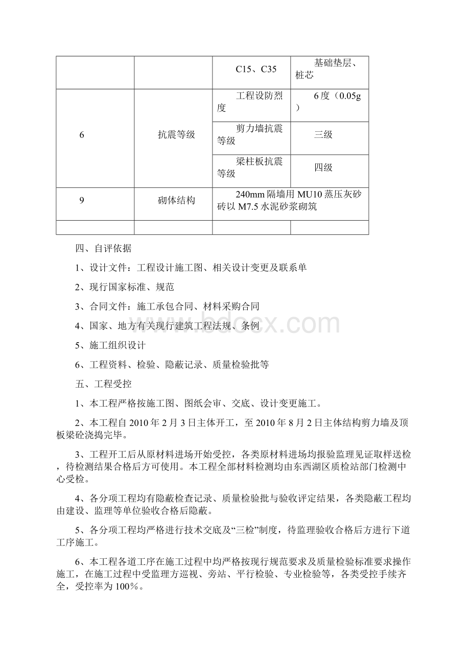 人防地下室主体自评报告Word文档下载推荐.docx_第3页