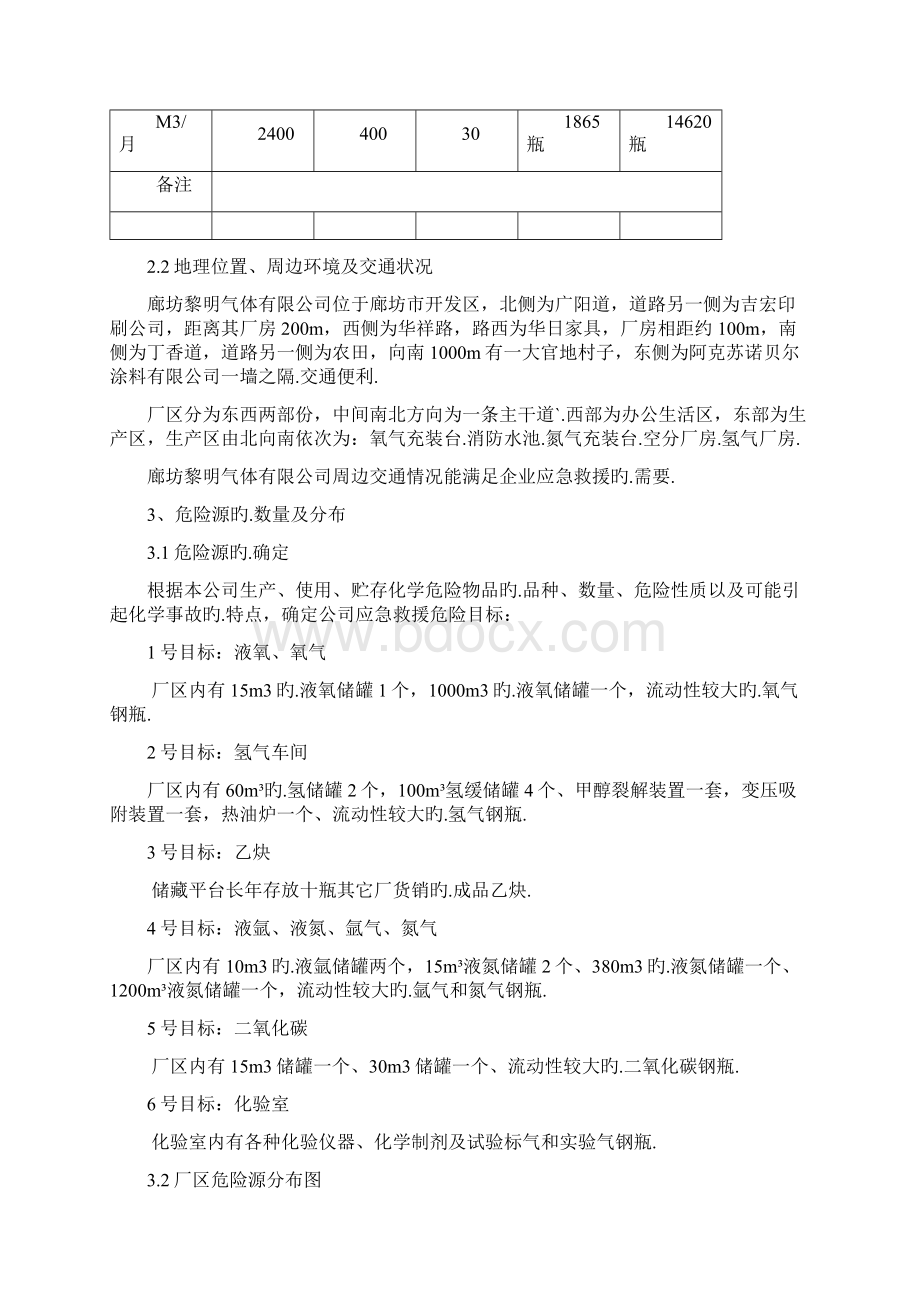 危险化学品泄露突发性事故应急救援预案报批稿.docx_第3页