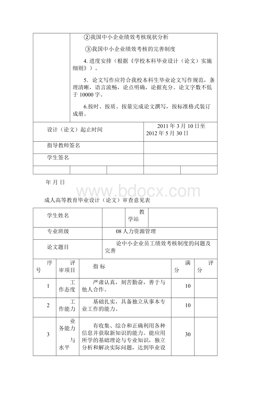 精品论中小企业员工绩效考核办法制度的问题及完善.docx_第2页