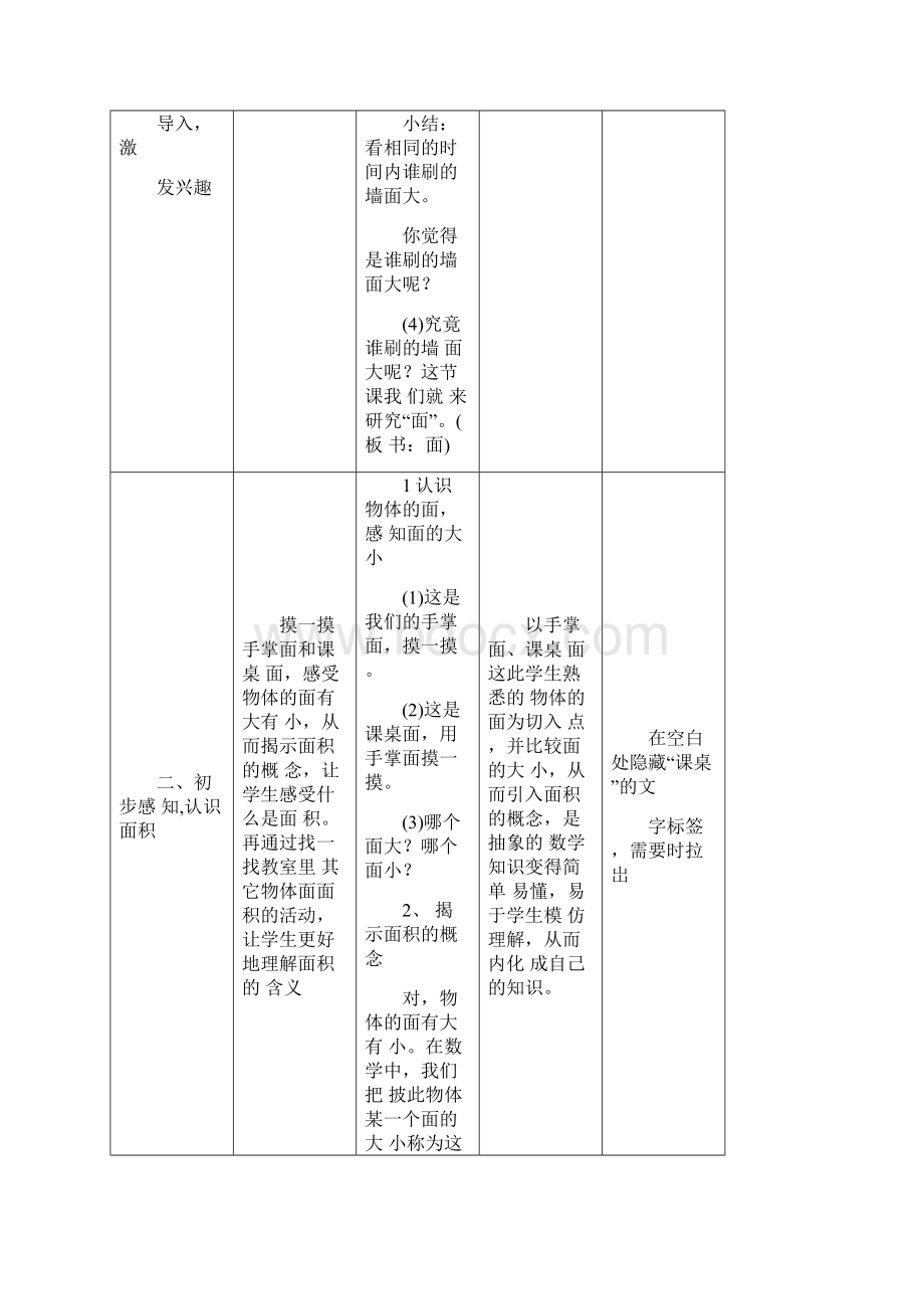 教学设计《认识面积》.docx_第3页