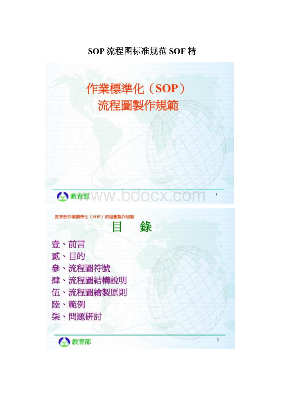SOP流程图标准规范SOF精Word文档下载推荐.docx