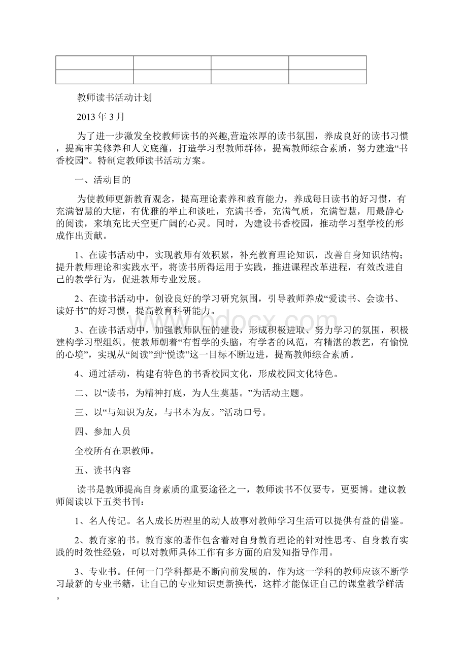 教师读书活动方案三.docx_第2页