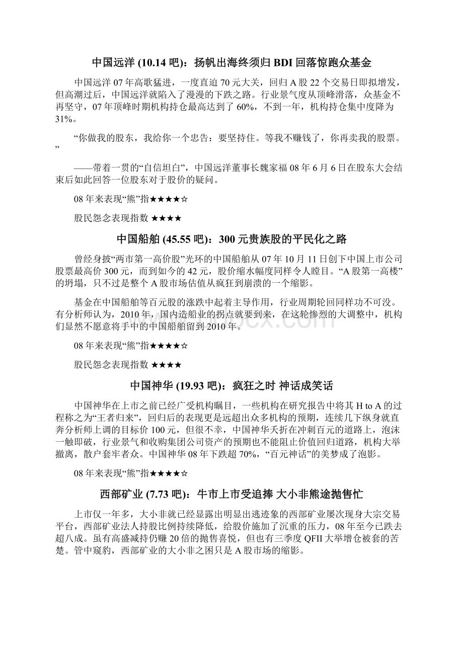 最令投资者沮丧的股票.docx_第2页