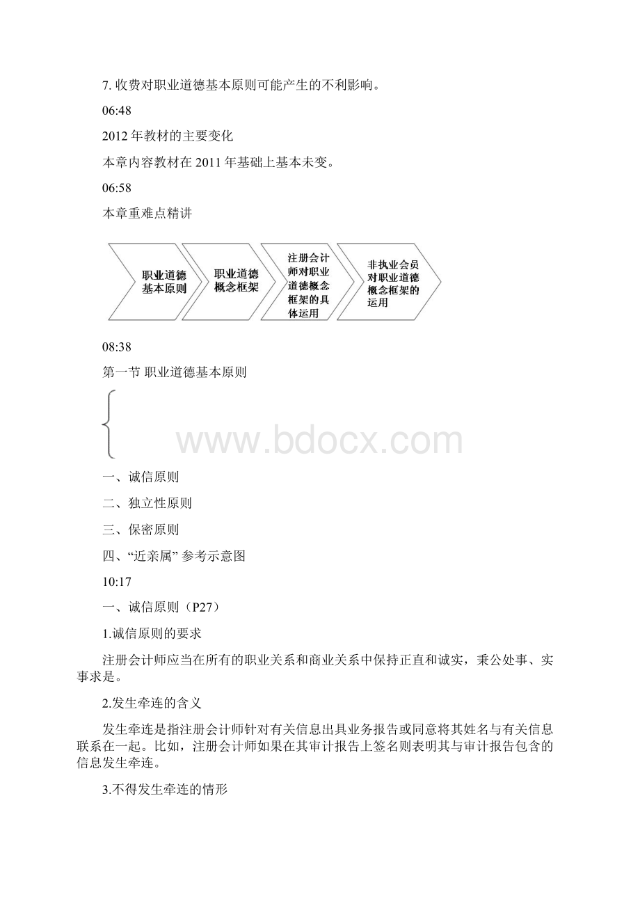 推荐第03章职业道德基本原则完整版Word文档下载推荐.docx_第3页