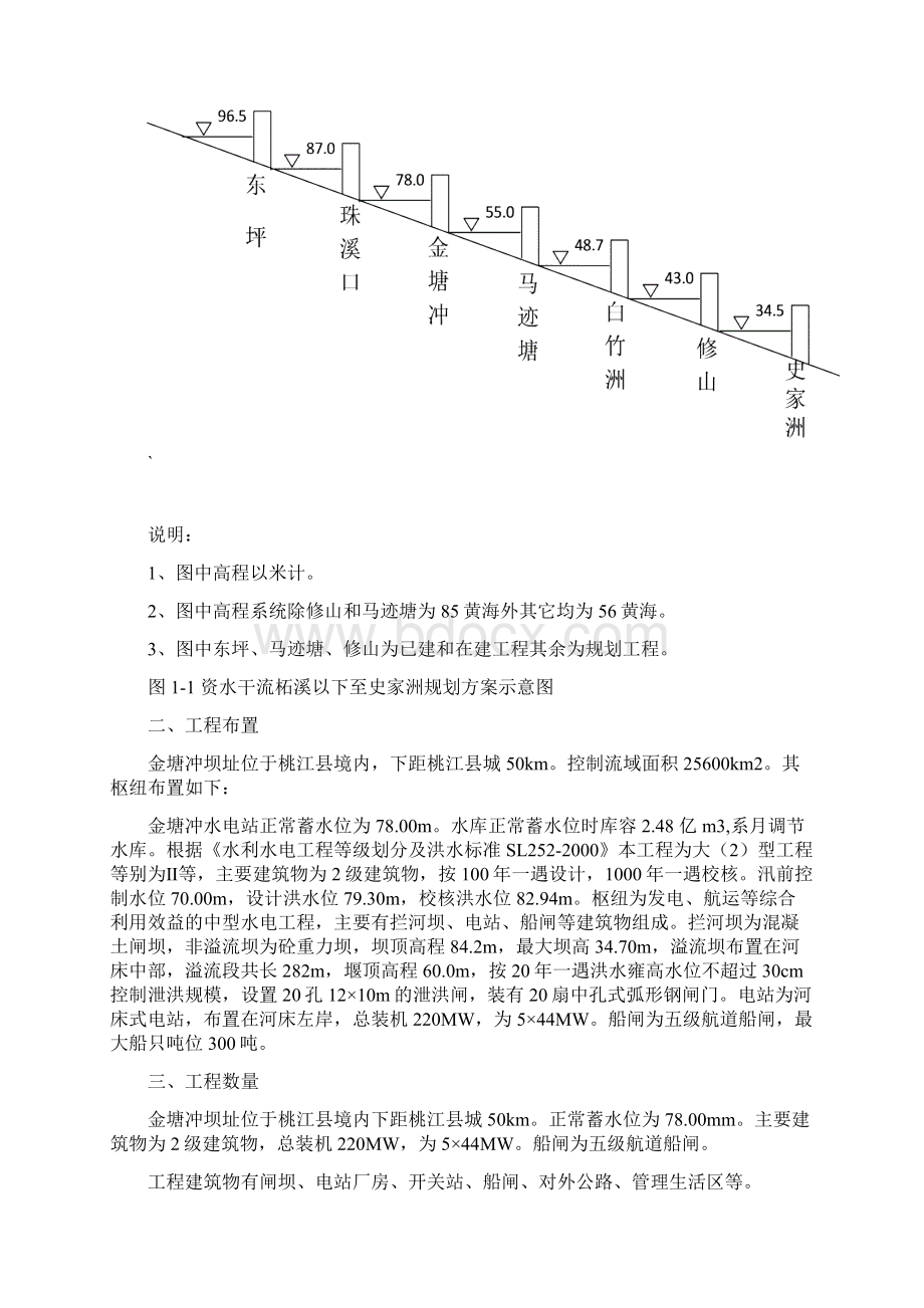 金塘村水电站项目建议书Word文档格式.docx_第2页