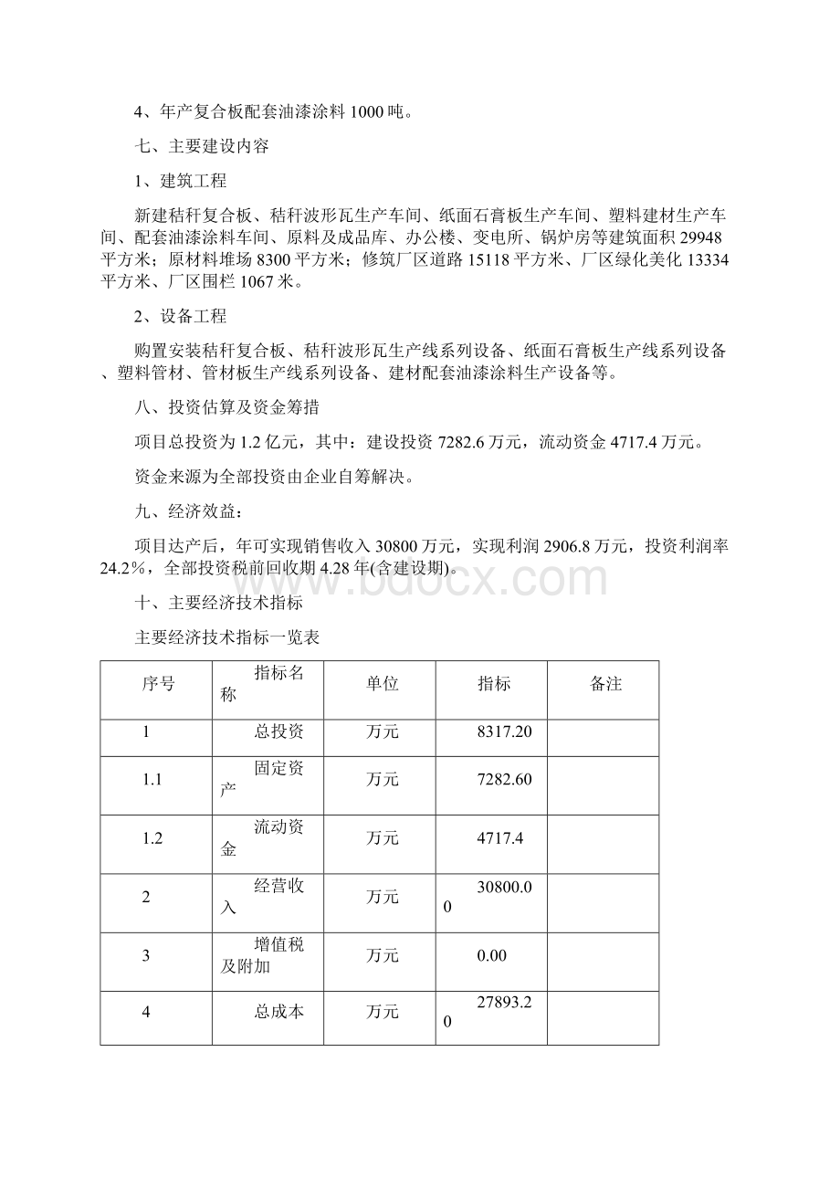 系列新型建筑材料建设项目可行性研究报告.docx_第2页