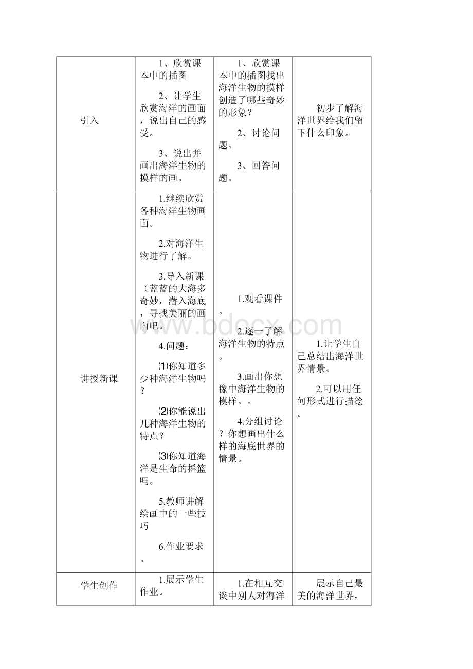 岭南版小学一年级下册美术教案全册Word下载.docx_第3页