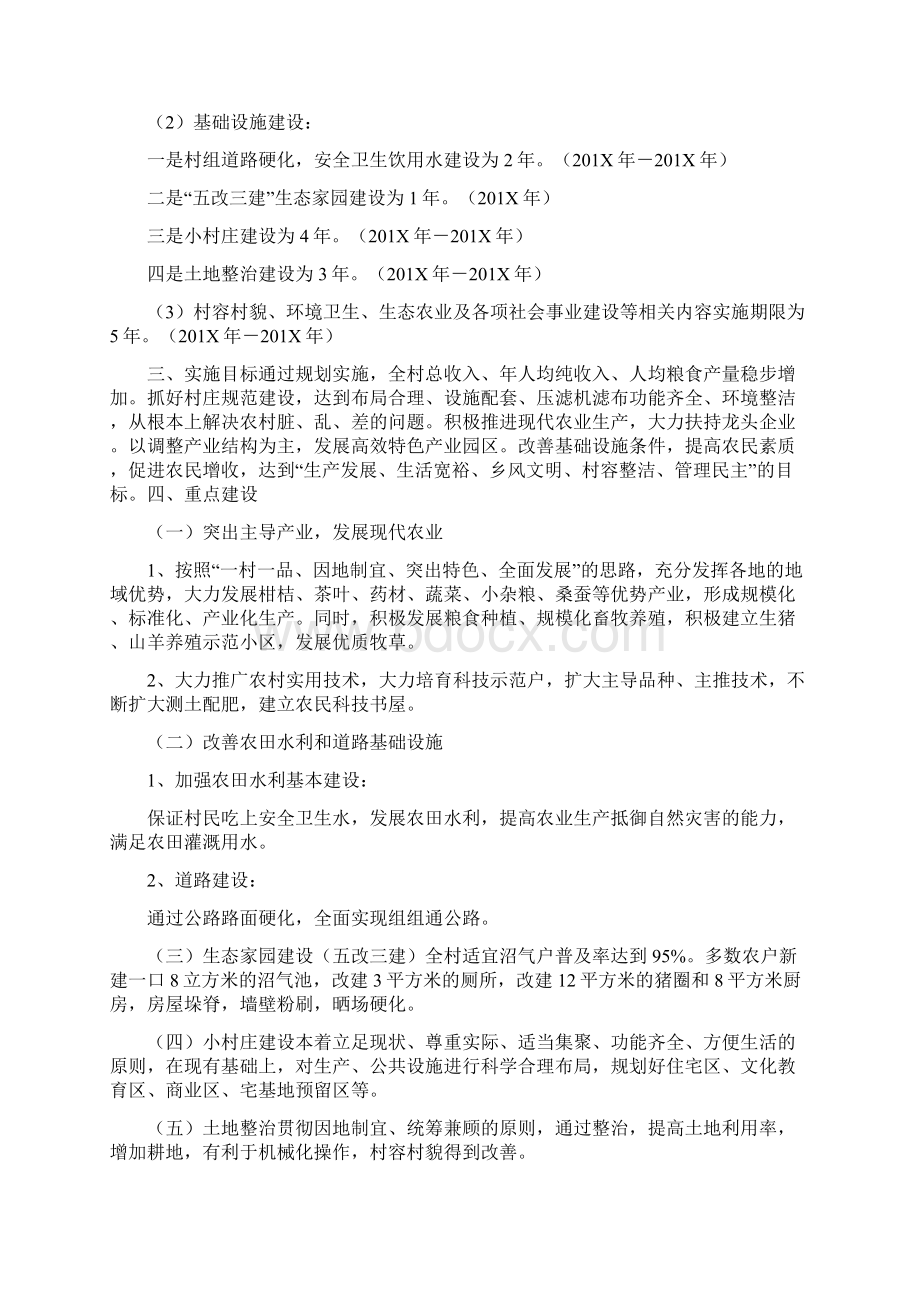 新农村试点建设指导工作实施方案Word文档下载推荐.docx_第2页