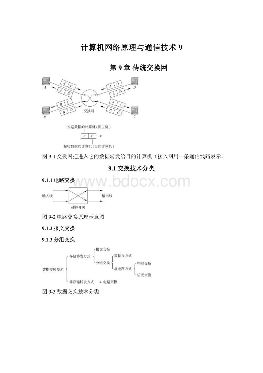 计算机网络原理与通信技术9.docx_第1页