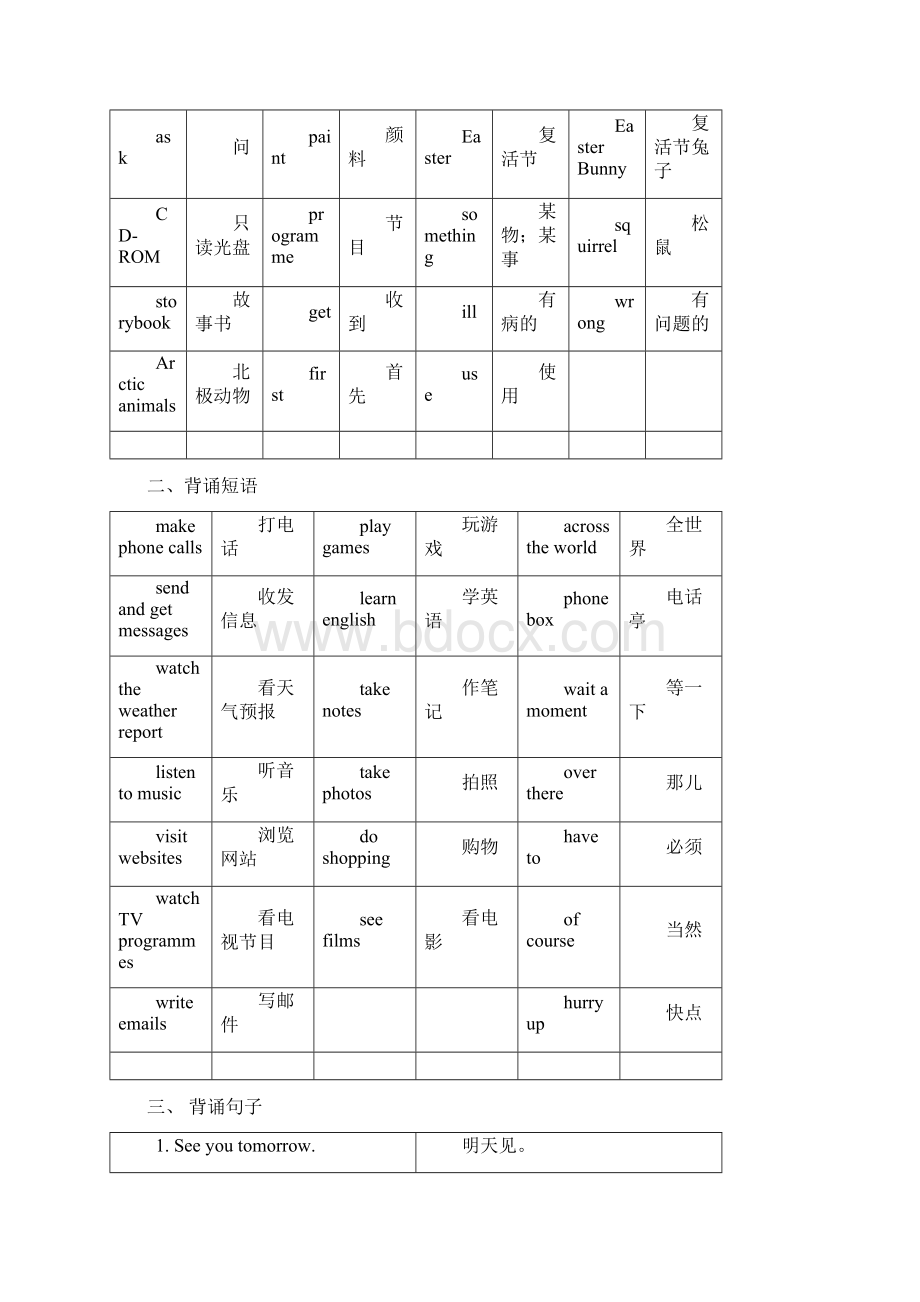 新版Joinin五年级下册期末复习总结.docx_第3页