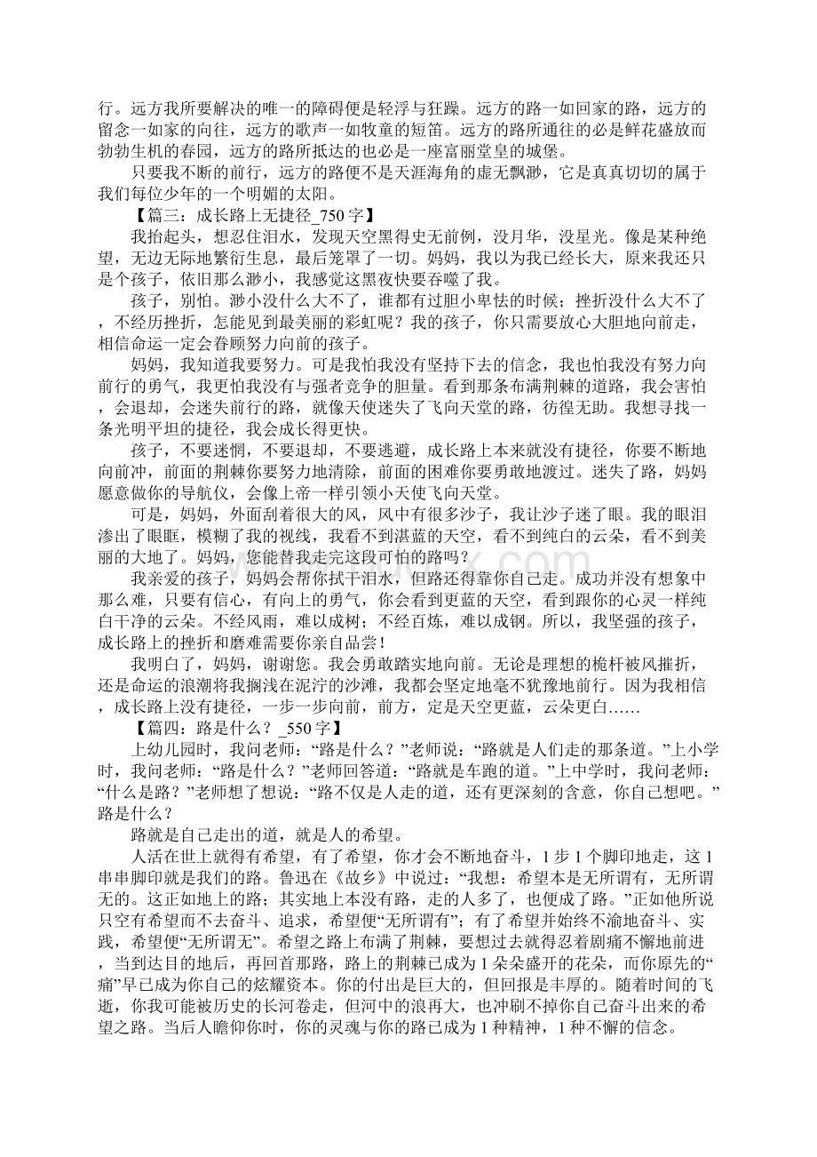 关于路的作文.docx_第2页