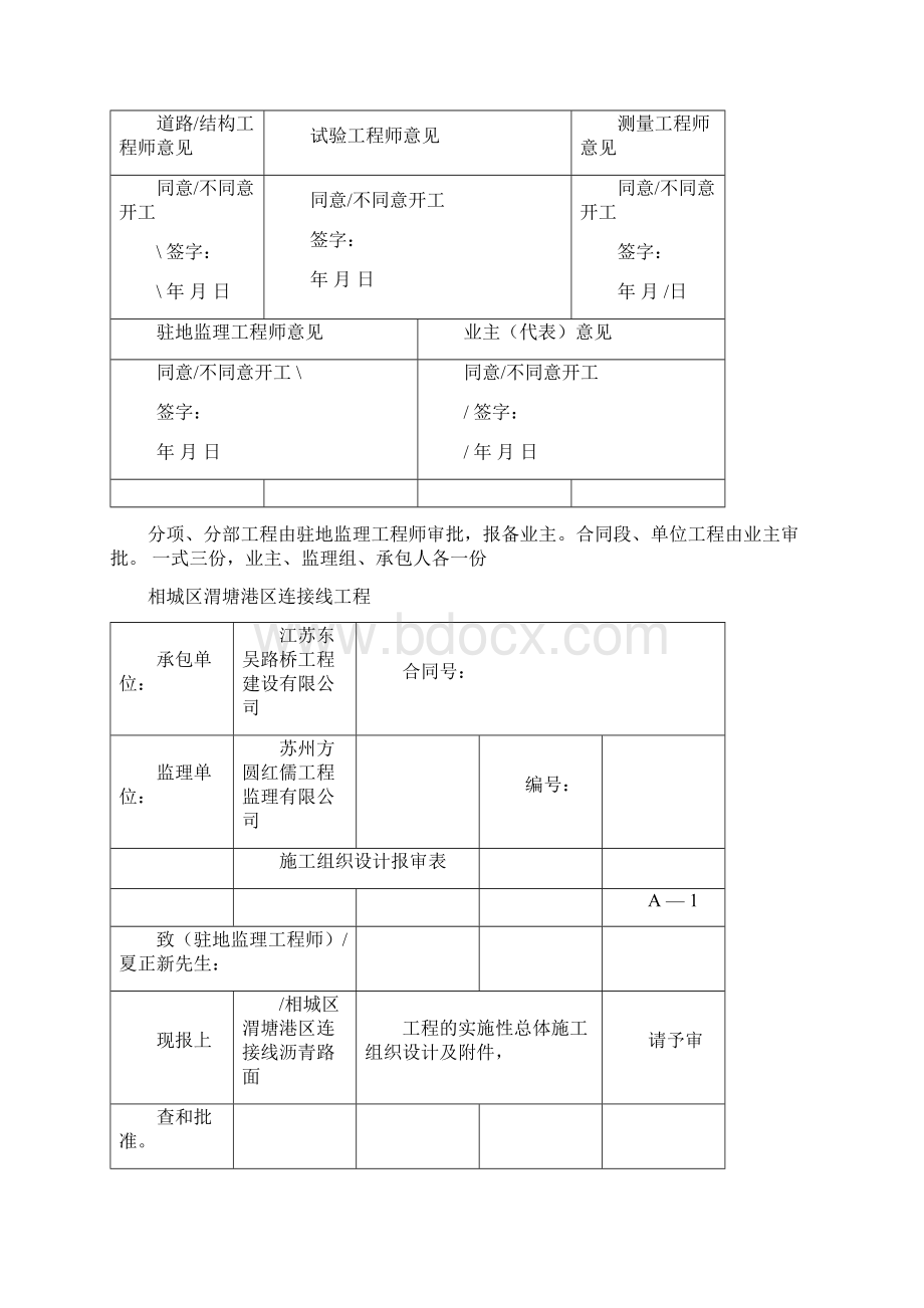 沥青砼路面开工报告.docx_第2页