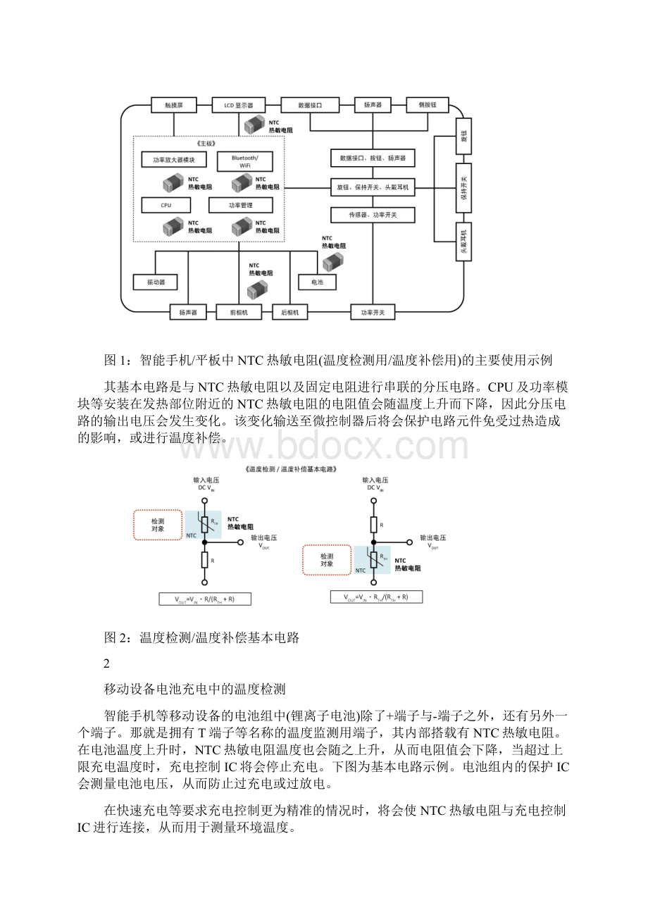 过热保护器件使用方法贴片NTC热敏电阻的应用应用示例分享.docx_第2页