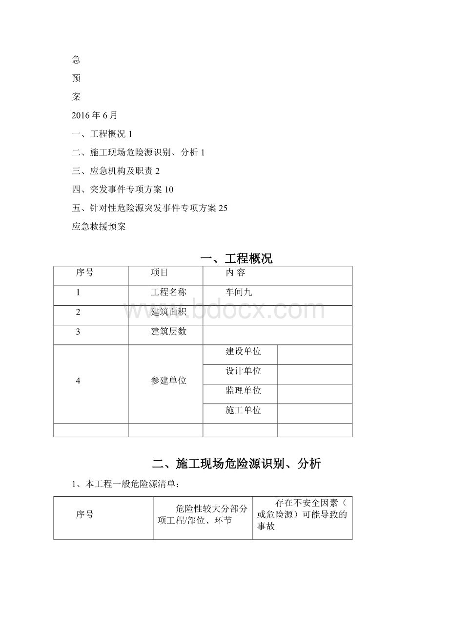 建筑施工应急救援预案Word文档下载推荐.docx_第3页