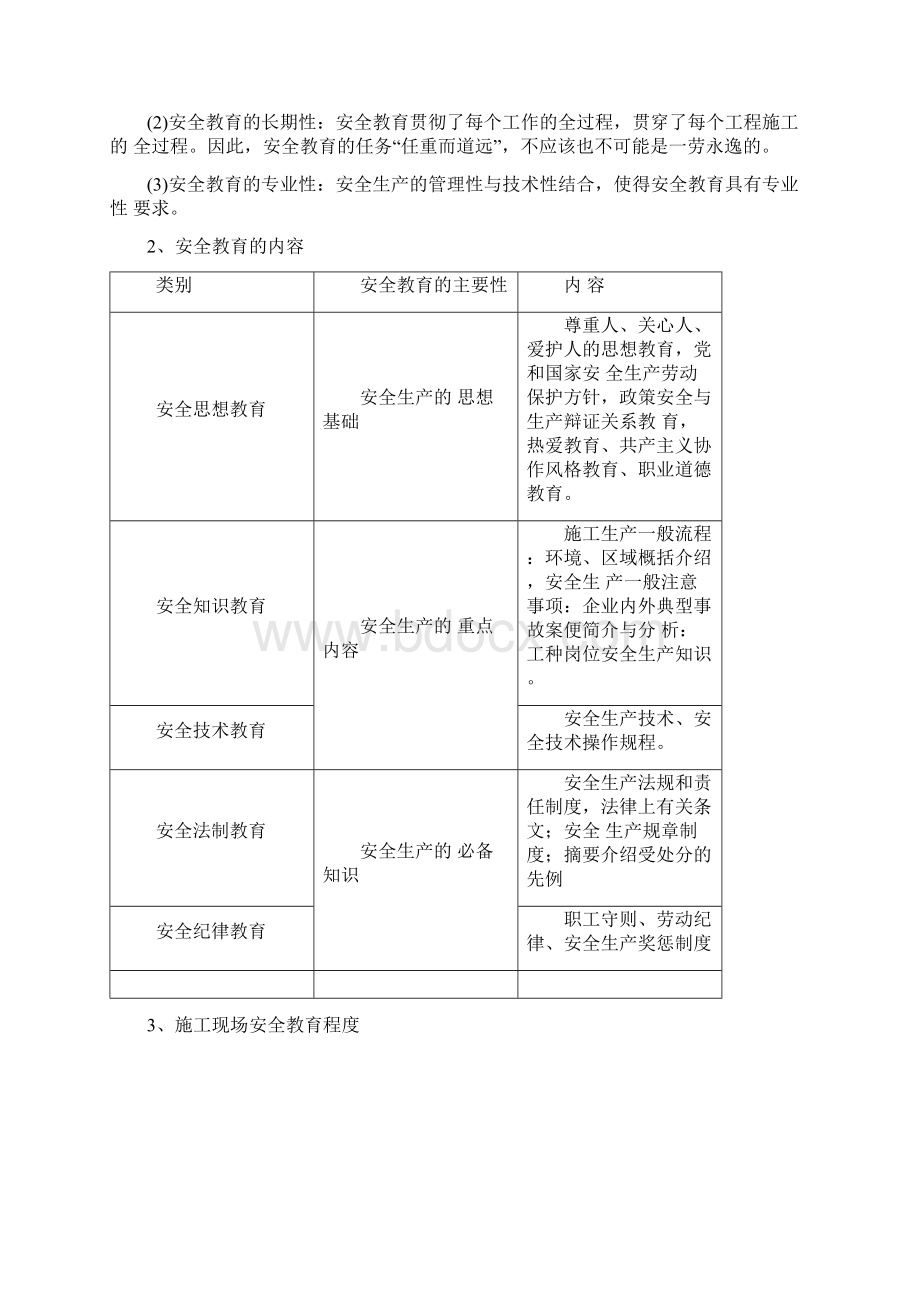 施工现场安全管理网络和安全技术措施.docx_第3页