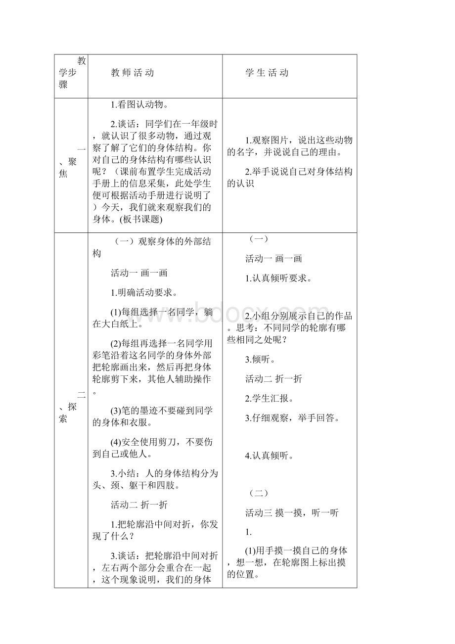 二年级科学下册我们自己教案教科版.docx_第2页